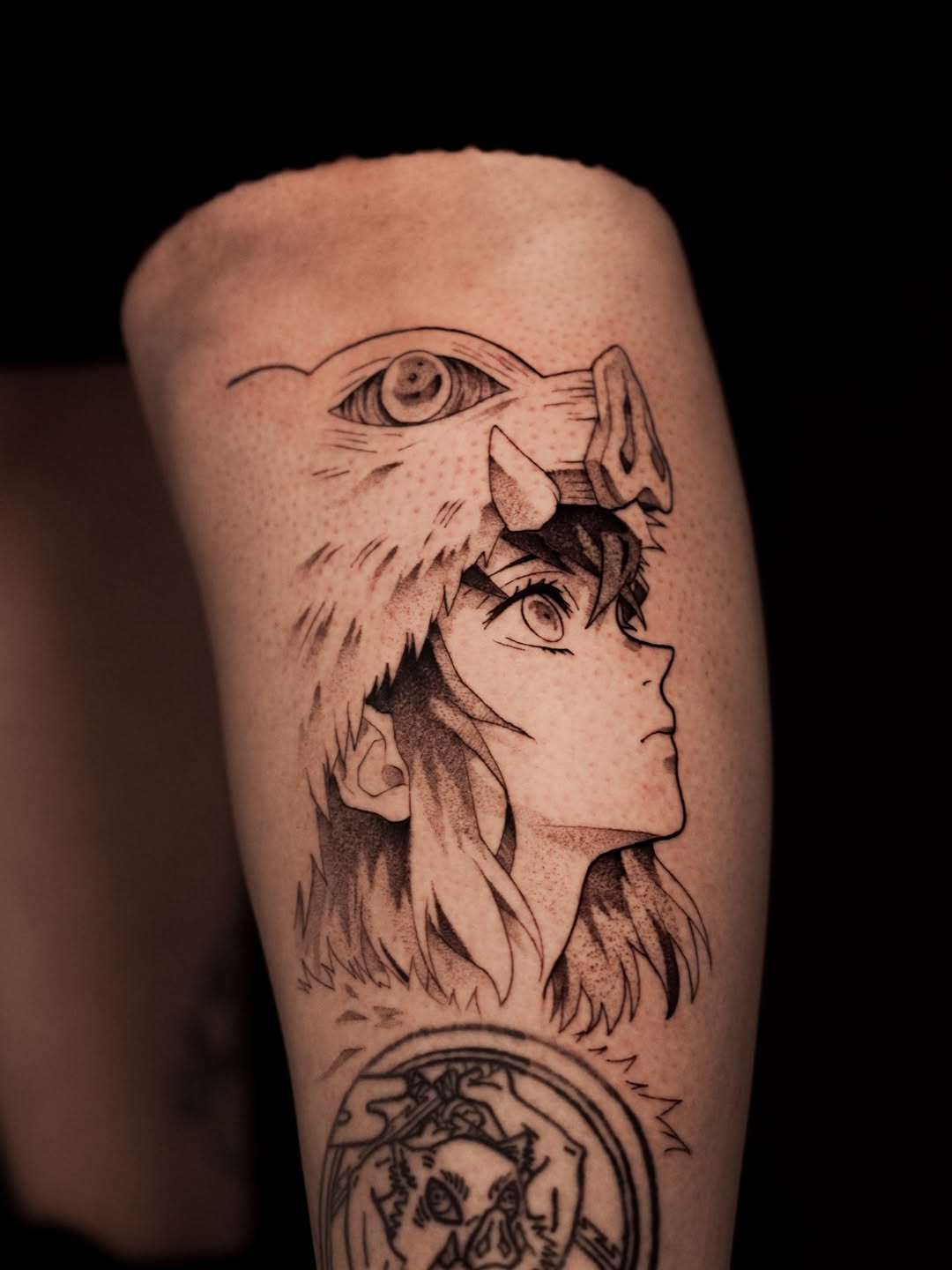 Tatuaje blackwork
